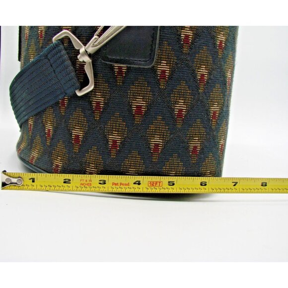 Travel Gear Small Carry On Bag Cosmetic Make-up Case Hardshell Zip Tapestry Read - Picture 16 of 16